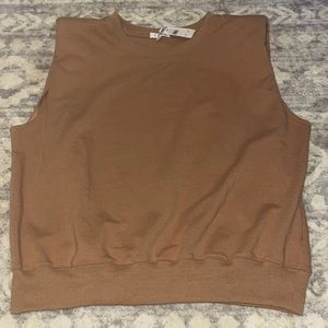 Tank Top w/ Shoulder Pads